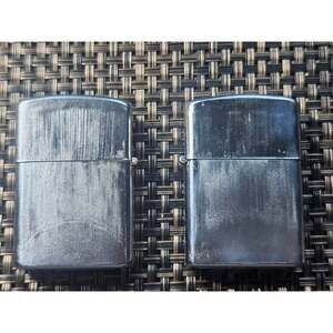 VINTAGE SILVER TONE CIGARETTE LIGHTERS MADE IN JAPAN